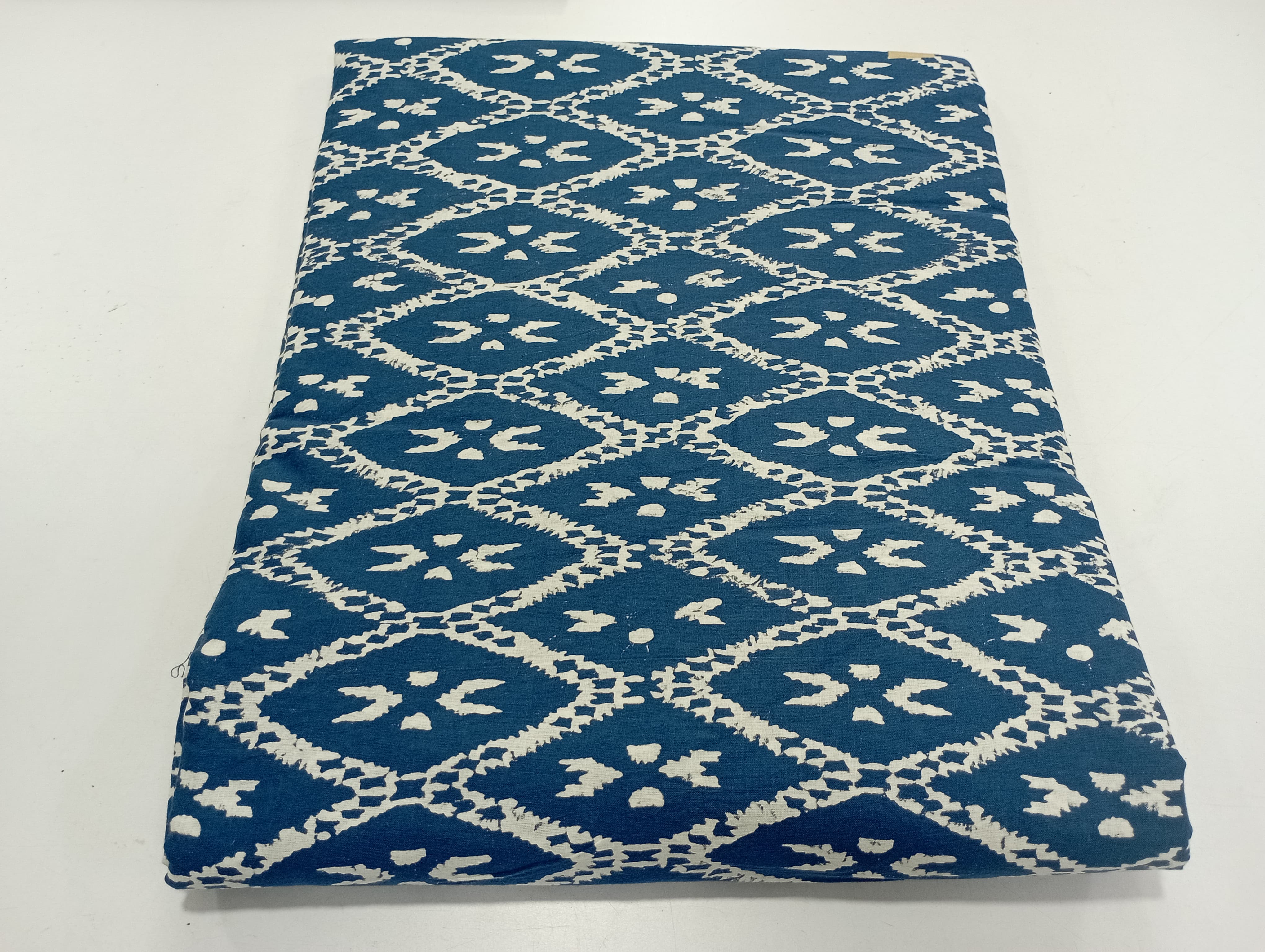 Ikkat Print Indigo Fabric Wholesale Govind Exports